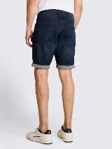 Josh kratke pantalone od teksasa klasičnog kroja - Plava_5079771