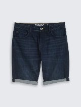 Josh kratke pantalone od teksasa klasičnog kroja - Plava_5079771