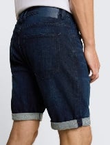 Josh kratke pantalone od teksasa klasičnog kroja - Plava_5079771