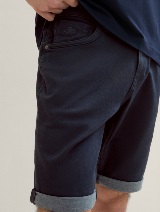 Josh kratke pantalone od teksasa klasičnog kroja - Plava_5257622