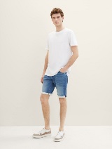 Pantaloni scurţi Josh regular fit jeans - Albastru_608989