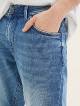 Pantaloni scurţi Josh regular fit jeans - Albastru_608989