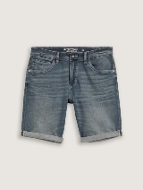 Pantaloni scurţi Josh regular fit jeans - Albastru_6234680