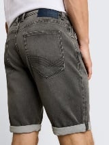 Pantaloni scurţi Josh regular fit jeans - Gri_9523040