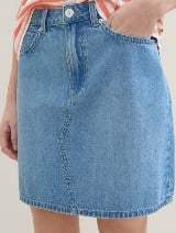 Fustă din denim - Albastru_5040888