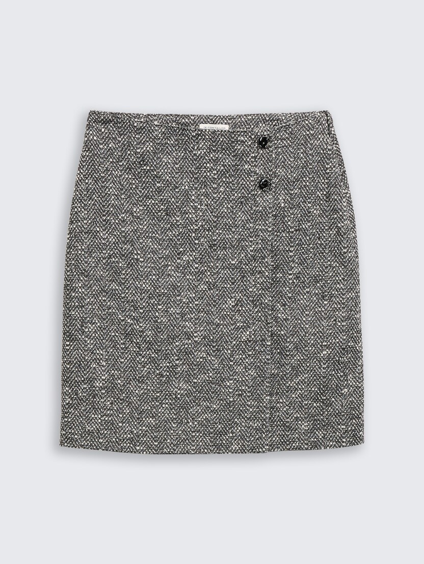 Suknja na preklop - Uzorak/višebojna_9532281