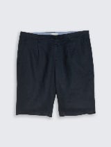 Lanene kratke pantalone - Plava_534856