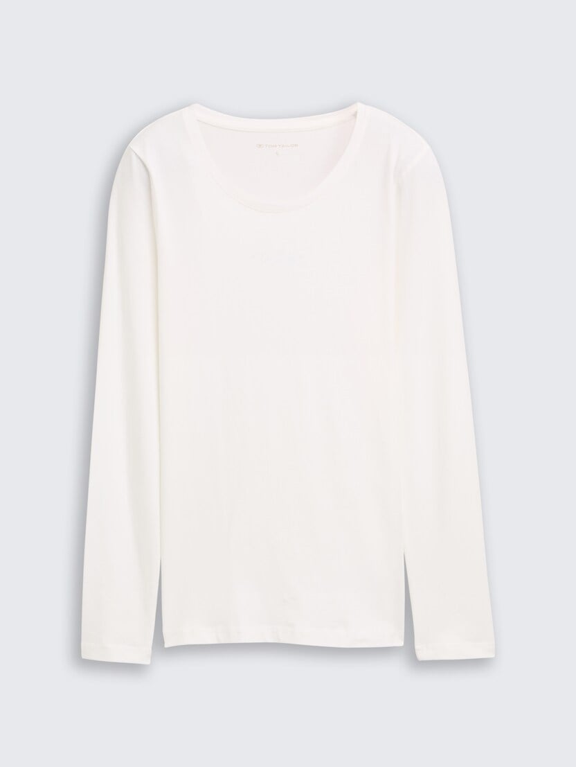 Majica s folijskim logotipom - Bela_573140