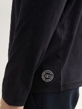 Majica s Henley izrezom - Crna_6472484