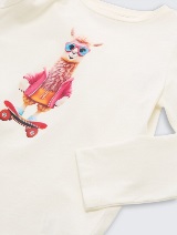 Majica s printom - Bijela_49504