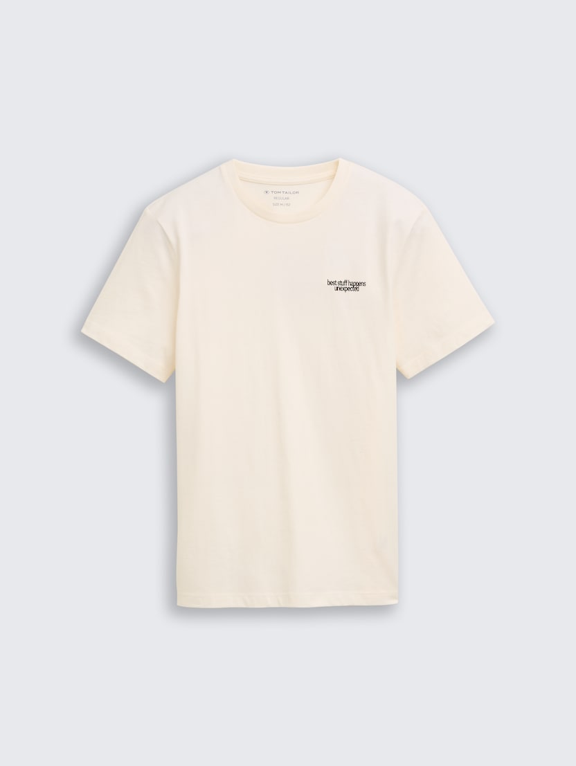 Majica s printom - Bijela_5716620