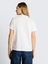 Tricou cu imprimeu - Alb_7301542