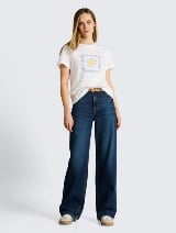 Tricou cu imprimeu - Alb_7301542