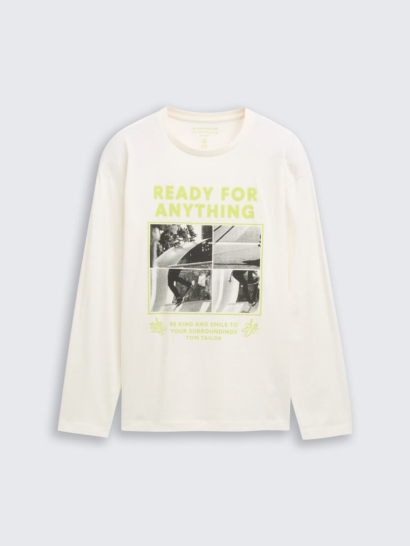 Majica s printom - Bijela_8354591