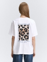 Majica s potiskom - Bela_968515