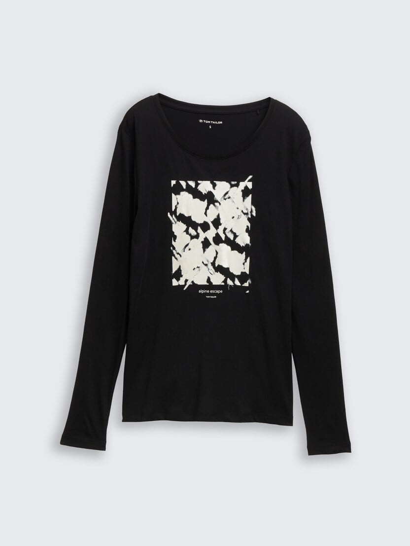 Majica s printom - Crna_1326388