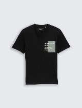 Majica s printom - Crna_6321121