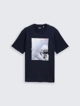 Majica s printom - Plava_2559015