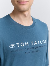 Tricou cu imprimeu - Albastru_2801278