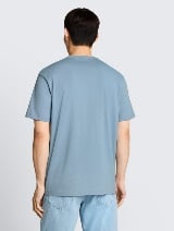 Tricou cu imprimeu - Albastru_3366919