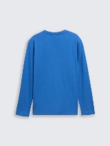 Majica s printom - Plava_360521