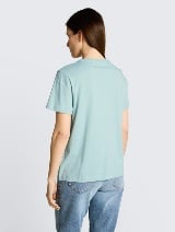 Tricou cu imprimeu - Albastru_7908272