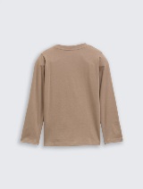 Majica s printom - Smeđa_7017345