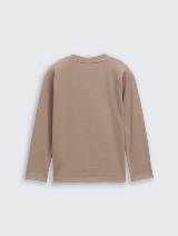 Majica s printom - Smeđa_8942936