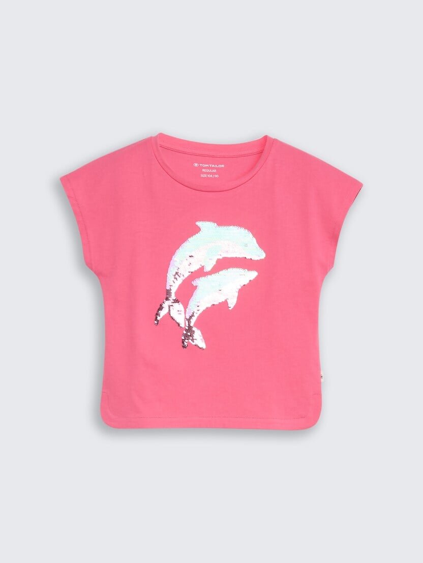 Majica sa printom - Roze_5397789