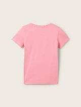 Tricou cu imprimeu - Roz_8434659