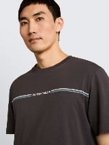 Tricou cu imprimeu - Gri_4092357