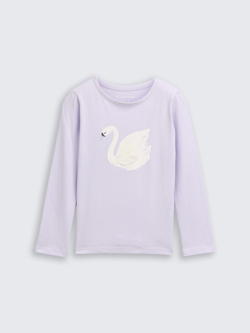 Majica sa printom - Ljubičasta_2594329