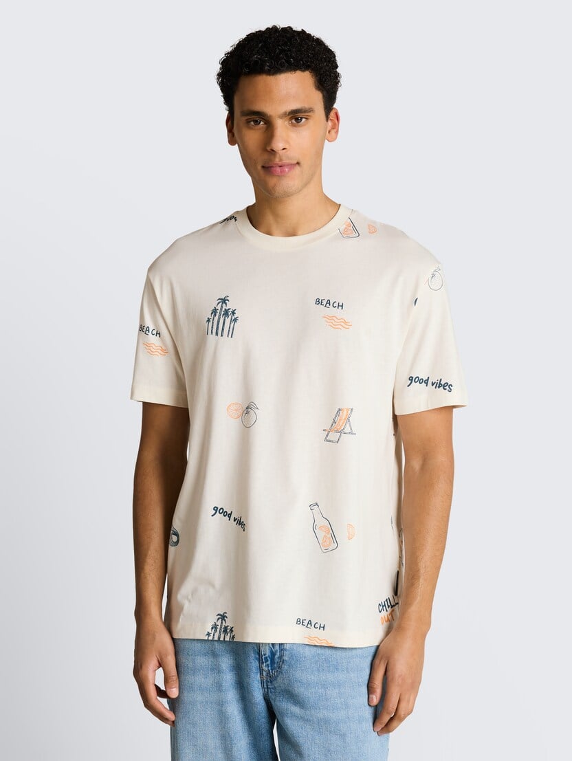 Tricou cu imprimeu - Model/Mai multe culori_3408766