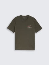 Tricou cu imprimeu - Verde_2171302