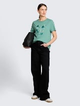 Tricou cu imprimeu - Verde_2501546