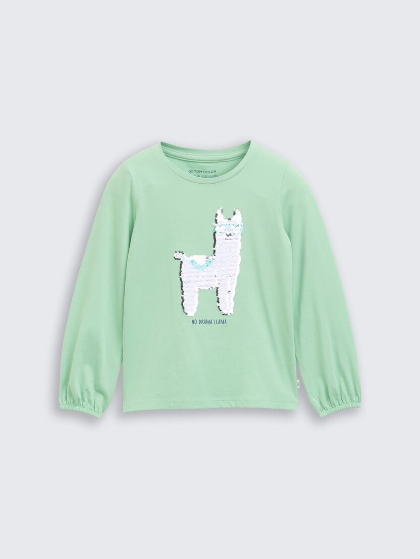 Majica s potiskom - Zelena_60694