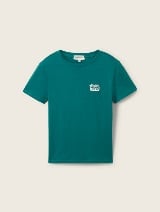 Tricou cu imprimeu - Verde_7978812