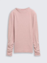 Majica sa stojećom kragnom - Roze_2089508