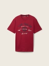 Tricou cu imprimeu logo - Roşu_8600652