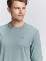 Tricou cu logo imprimat - Verde_124127