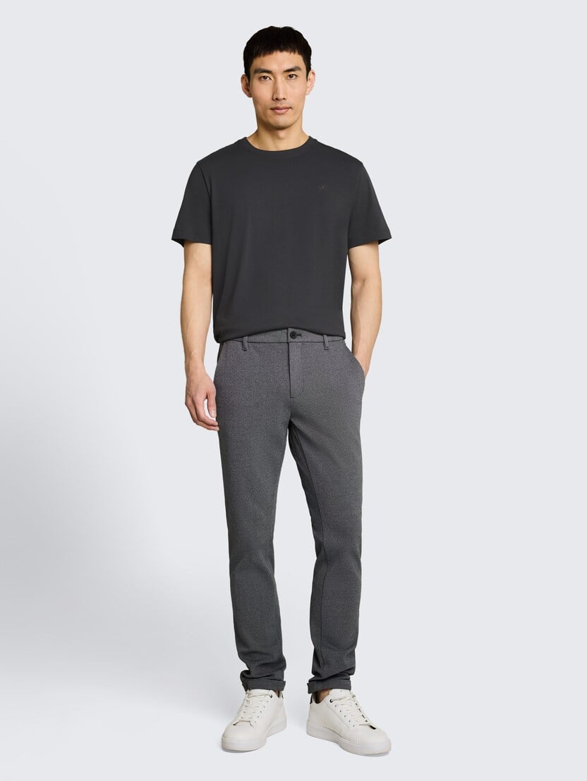 Tricou cu logo  mic - Gri_1245577