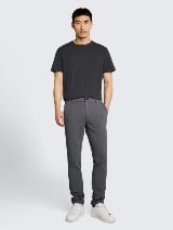 Tricou cu logo  mic - Gri_1245577