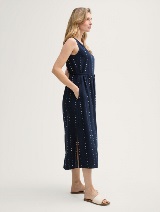 Maxi haljina bez rukava - Uzorak/višebojna_4992560