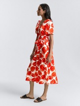 Haljina na preklop - Uzorak/višebojna_8323907