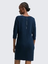 Rochie structurată - Albastru_554982