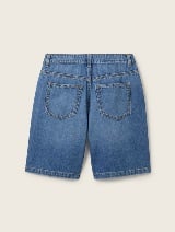 Pantaloni scurţi din denim, loose fit - Albastru_4371507