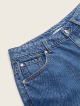 Loose fit denim kratke hlače - Plava_4371507