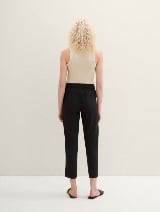 Pantaloni cu croială lejeră - Negru_2925286