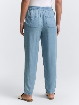 Loose fit hlače - Plava_396003