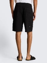Pantaloni scurţi, loose fit - Negru_5897616